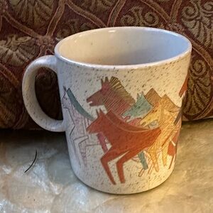 Laurel Burch Artistic Wild Horse Design Mug